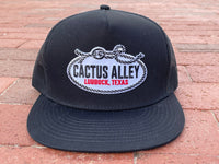 Cactus Alley Hat Co - Flank Rope Black Mesh Back