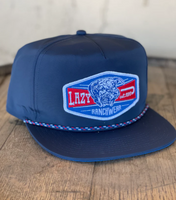 Lazy J Ranch Wear Cap - Diamond Hereford Rope Cap