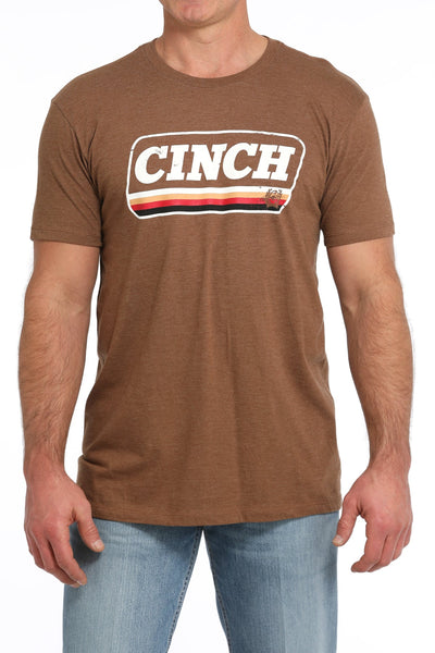 Cinch Mens Tee - Brown