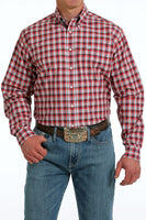 Cinch Men's Western Shirt - Red MTW1105569