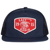 Lazy J Ranch Wear Cap - Navy Red Ranch