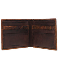 Hooey Prime Time Leather Wallet - Brown