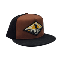 Red Dirt Hat Co - Goose Coffee/Black