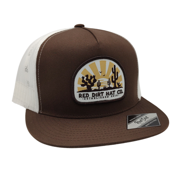 Red Dirt Hat Co - Day Break Brown/White