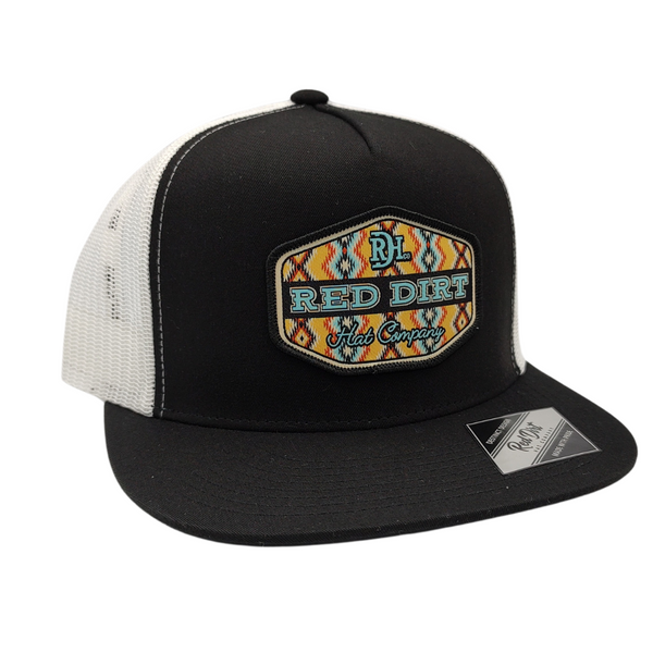 Red Dirt Hat Co - Free Rein Black/White