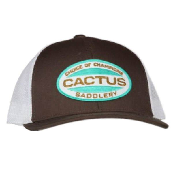 Red Dirt Hat Co - Cactus Saddlery (Brown/White)