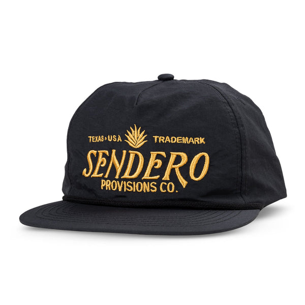 Sendero Provisions Co - Logo Cap Black and Gold Cap