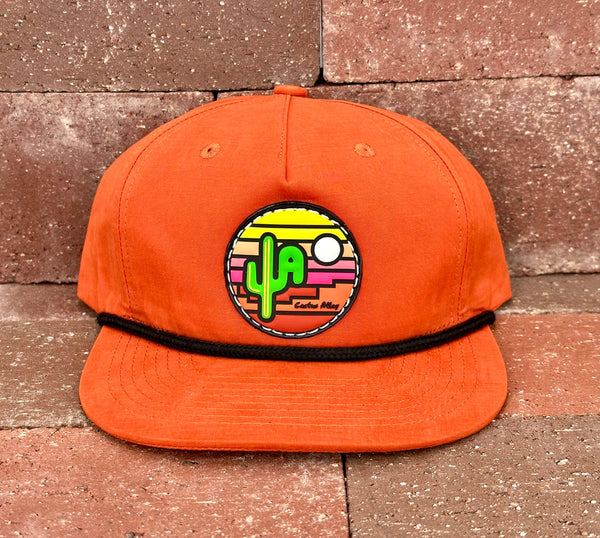 Cactus Alley Hat Co - Sunset Dark Orange