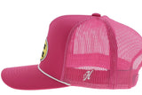 Hooey - Cactus Ropes 5-Panel Trucker Hot Pink