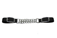 Black Nylon Chain Curb Strap