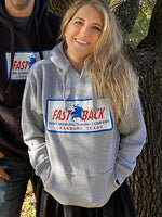 Fast Back Ropes - Retro Logo Hoodie (Grey)