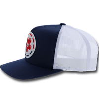 Hooey Cap - Rocker Steiner Navy/White