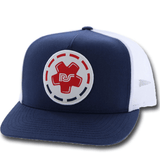 Hooey Cap - Rocker Steiner Navy/White