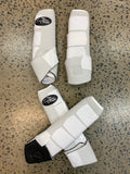 Set Of 4 Ortho Equine Complete Comfort Boots - White