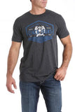 Cinch Mens Tee - Classic Logo Black Heather (MTT1690374)