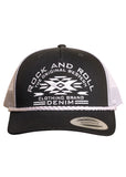 Rock & Roll Denim Co Cap - Black