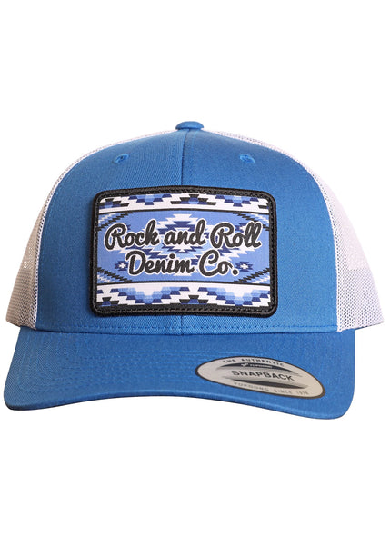 Rock & Roll Denim Co Cap - Blue