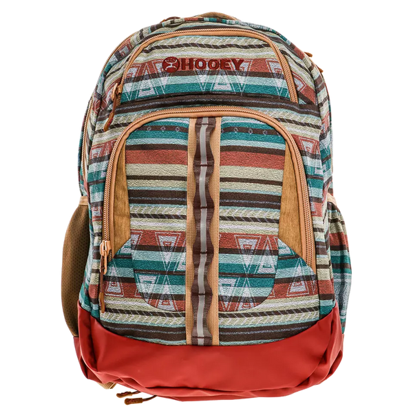 Hooey Ox Backpack Serape/Tan/Turquoise