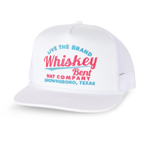 Whiskey Bent Hat Co - The Cali Cap (White)