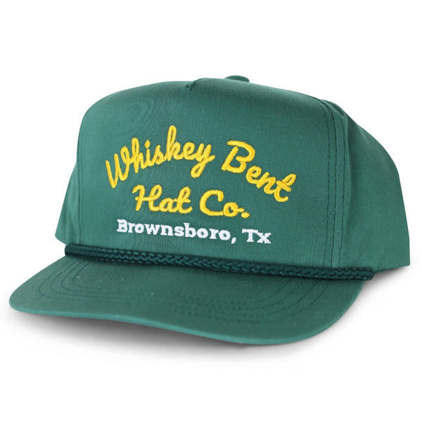 Whiskey Bent Hat Co - The Gilmore Cap (Green)