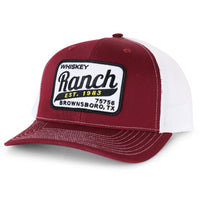 Whiskey Bent Hat Co - The Zip Maroon