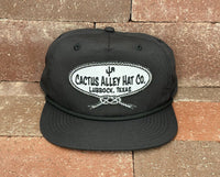 Cactus Alley Hat Co - Soft Shell - Neck Rope Black Rope