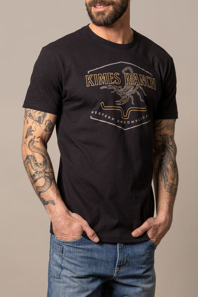 Kimes Ranch Tee - Sting (Black)