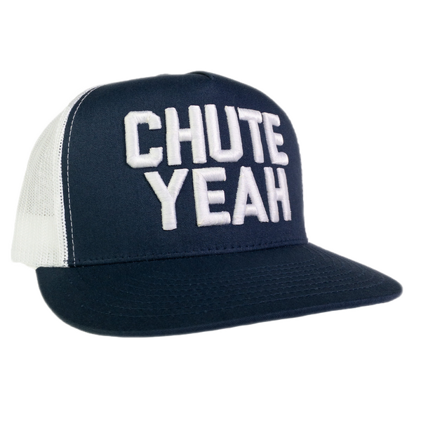 Dale Brisby Cap - Chute Yeah Navy & White